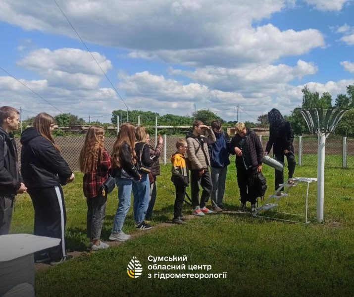 На конотопську метеостанцію завітали студенти коледжу