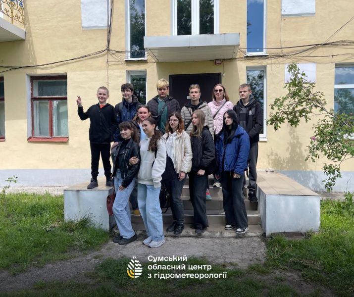 На конотопську метеостанцію завітали студенти коледжу