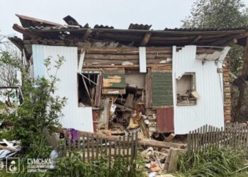 На прикордонні Шосткинського району унаслідок авіаудару у своєму домі загинула пенсіонерка