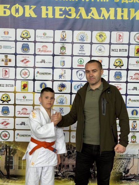 На Сумщині пройшов відкритий обласний турнір з дзюдо «Кубок незламних» + ФОТО