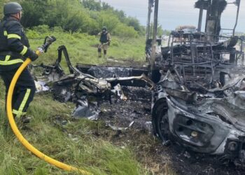 На Сумщині російський безпілотник атакував автомобіль енергетиків