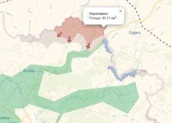 Окупанти зайняли вже майже 100 кв. км території на Сумщині