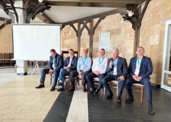 Олег Стогній представляє Роменську громаду на Міжнародному форумі «Демократичний тиждень Карпатського моря» у Трускавці + ФОТО