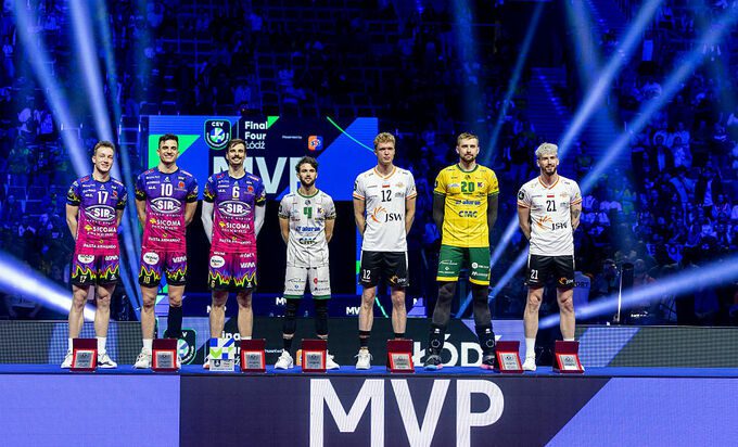 Перуджа виграла Лігу чемпіонів, Плотницький – індивідуальну відзнаку