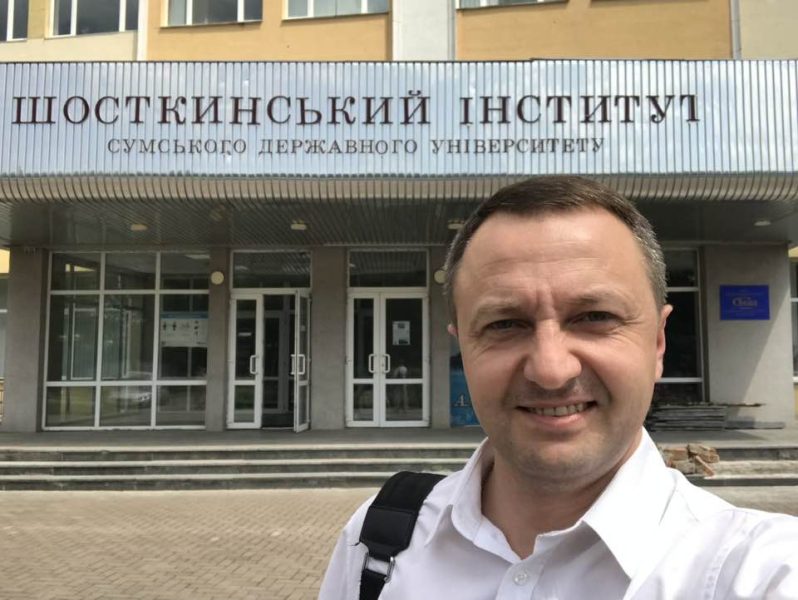 Шостку відвідав мовний омбудсмен Тарас Кремінь