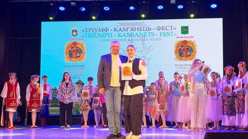 Таланти з Охтирки на Фестивалі танцю з призовими місцями