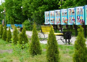 В Охтирці висадили дерева в пам’ять про загиблих захисників