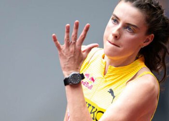 ВІДЕО. Переможний стрибок Магучіх на змаганнях у Токіо