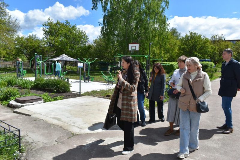 З моніторинговим візитом у Конотопській громаді перебували представники ПРООН в Україні