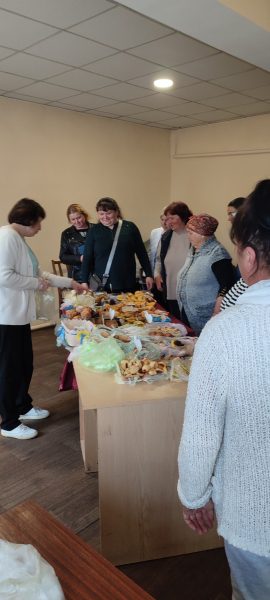 Жителі Сахнівського старостату долучились до благодійного ярмарку на підтримку ЗСУ