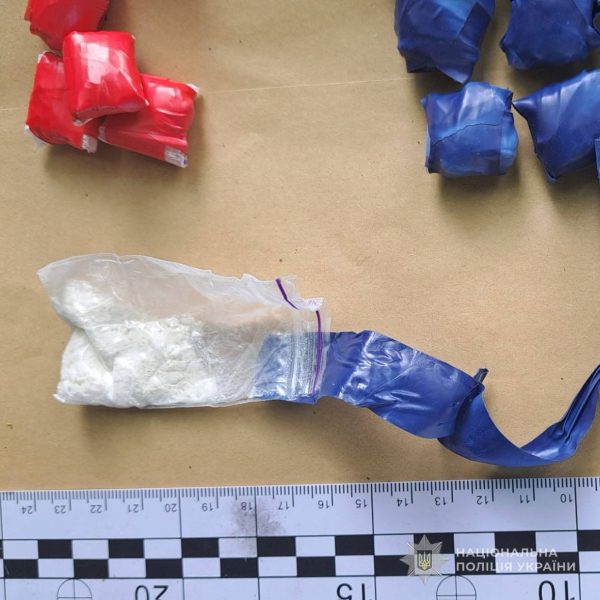 У Сумах поліцейські затримали жінку з 40 згортками психотропної речовини