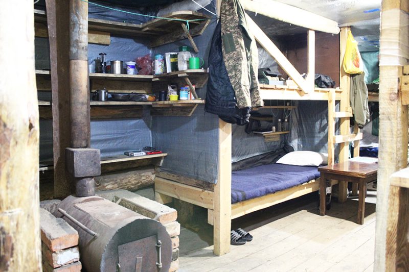 Гвардійці облаштовують свої позиції на Сумщині