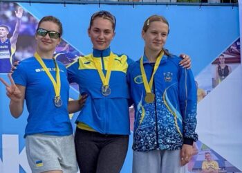 Юні легкоатлети з Ромен показали високі результати на чемпіонаті України серед юніорів