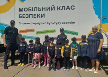 Мобільний клас безпеки продовжує роботу в дошкільних закладах Конотопа