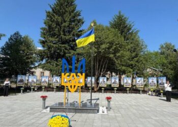 На Конотопщині відбулося відкриття пам’ятних знаків захисникам України