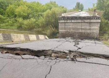 На Конотопщині зруйновано міст через Сейм