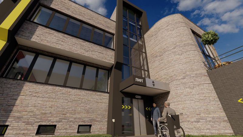 Проєкт реконструкції Охтирської художньої школи увійшов до Альманаху Школи Універсального Дизайну