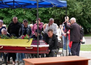 Роменці провели в останню путь захисника Дмитра Опару