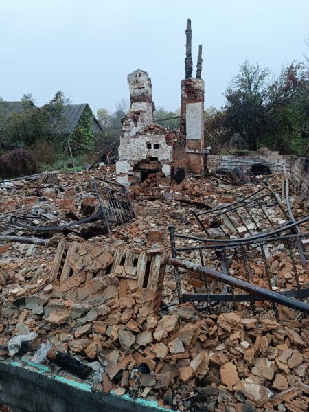 Росіяни спалили школу у селі на Новгород-Сіверщині