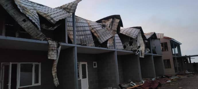 Росіяни знову атакували Одещину – горіли база відпочинку та будинки