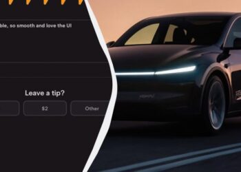 Що буде, якщо дати чайові роботаксі Tesla: відповідь може здивувати пасажирів (відео)