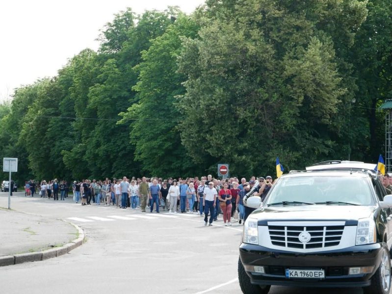 Сьогодні Роменська громада у невимовній скорботі провела в останню путь Воїна – Сергія Михайловича Рубеля + ФОТО