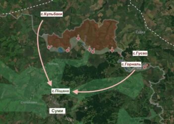 Ствольна артилерія РФ вдарила за кілометр від Сум – УП