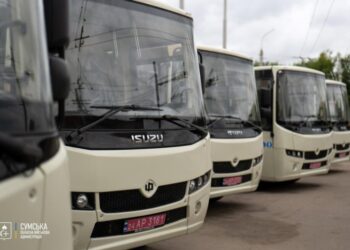 Сумщина отримала 30 автобусів від KOICA та UNOPS для прикордонних громад