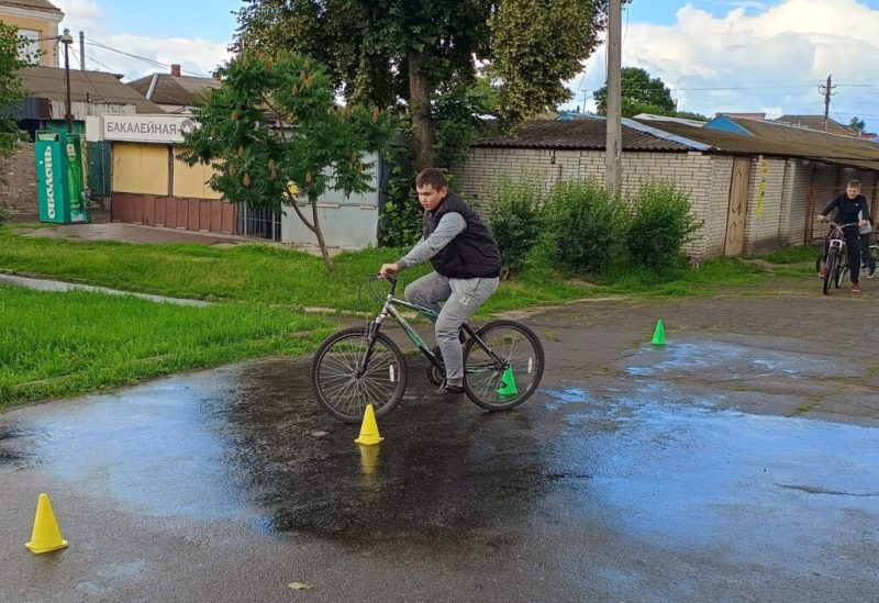 У Конотопі пройшли змагання з техніки велосипедного туризму серед молоді