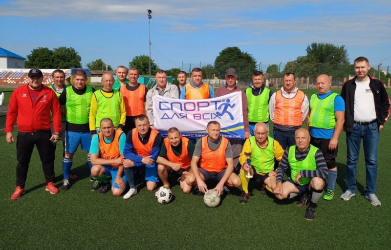 У Конотопі пройшов футбольний турнір за участю ветеранів війни