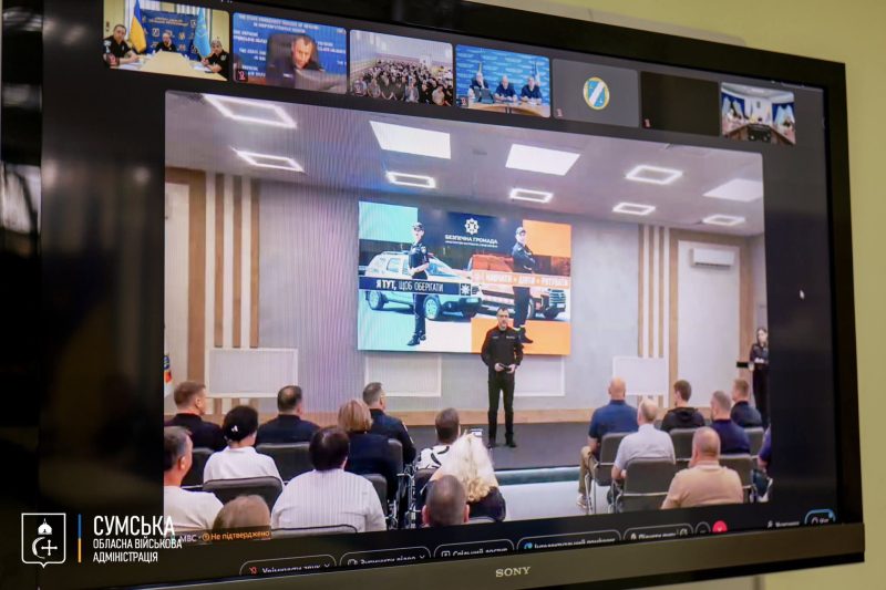 У рамках проєкту МВС на Сумщині підготовлені перші 14 офіцерів-рятувальників