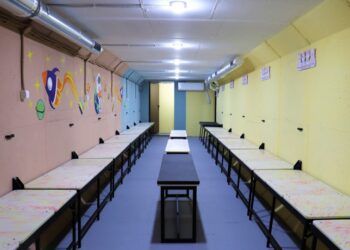 У Тростянецькій громаді відкрили модульне укриття в школі