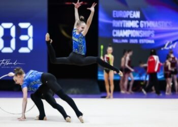 Україна «сріблом» завершила Євро-2025 з художньої гімнастики