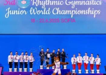 Українські грації вперше здобули «золото» на юніорському ЧС з художньої гімнастики