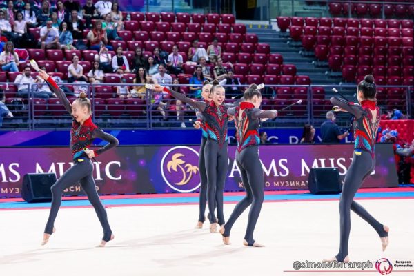 Українські грації вперше здобули &laquo;золото&raquo; на юніорському ЧС з художньої гімнастики