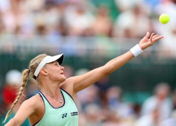 ВІДЕО. Ястремська вперше у кар’єрі подала з руки і зробила ейс