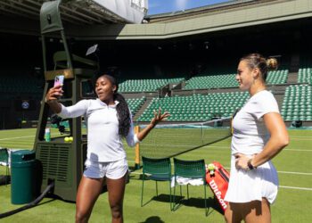 ВІДЕО. Не повторити долю Іги. Гофф та Соболенко назнімали відео в Tik-Tok