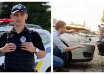 Патрульний попередив водіїв про три схеми автопідстав на українських дорогах