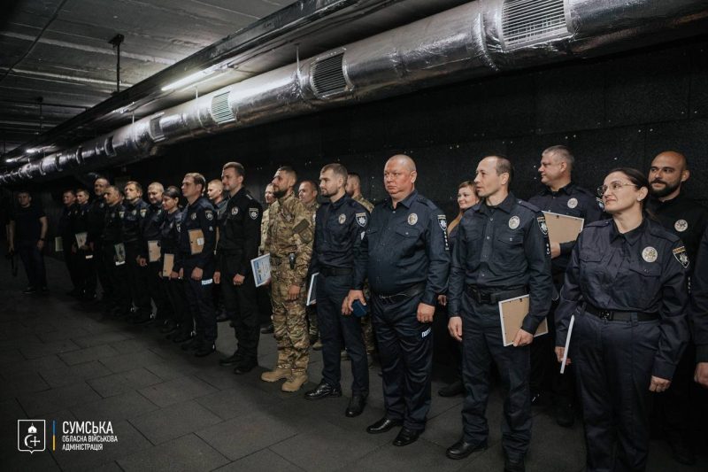 Голова ОВА Олег Григоров привітав працівників Головного управління Національної поліції Сумщини з професійним святом