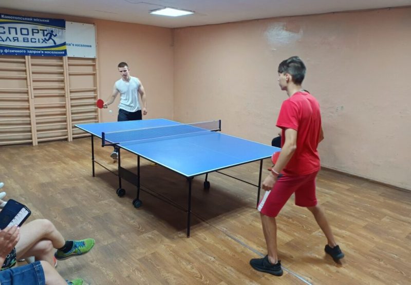 Центр фізичного здоров׳я населення &laquo;Спорт для всіх&raquo; організував турнір з настільного тенісу &ldquo;Конотопська битва&rdquo;!