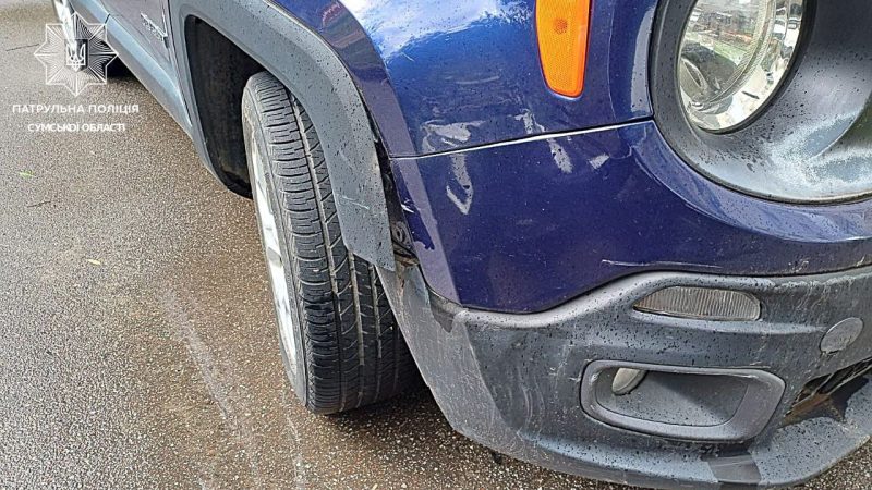 У Сумах склали два протоколи на сп&rsquo;янілу жінку, яка вчинила ДТП пр. Свободи