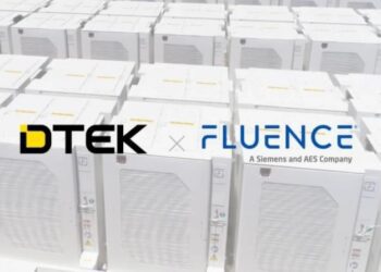 ДТЕК разом з американською Fluence запускають в Україні одну з найбільших систем накопичення енергії в Східній Європі