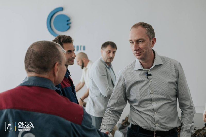 Енергетикам Сумщини, які працюють на прикордонні, передали бронежилети