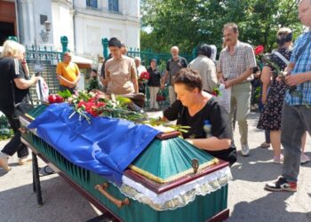 Глухів попрощався із захисником Миколою Ломикіним