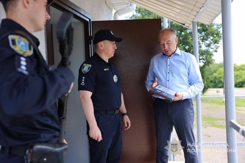 На Охтирщині відкрили нову поліцейську станцію