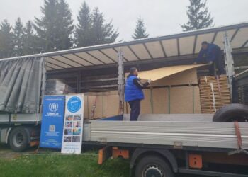 На Шосткинщині Гуманітарна місія “Проліска” допомогає відновлювати адміністративні будівлі (+фото)