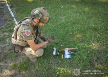На Сумщині поліцейські знешкодили вибуховий пристрій, прикріплений до безпілотника