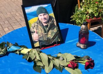 У селі Воздвиженське поховали військовослужбовця Миколу Соломка