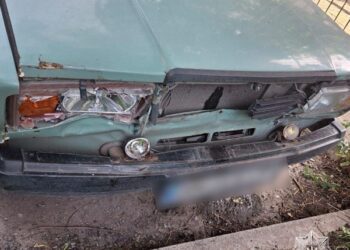 У Сумах п’яний водій без прав скоїв ДТП і втік з місця аварії