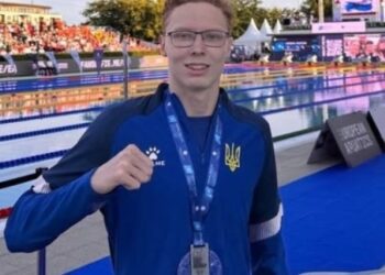 Український плавець-юніор Шеремет – срібний призер Євро у Словаччині